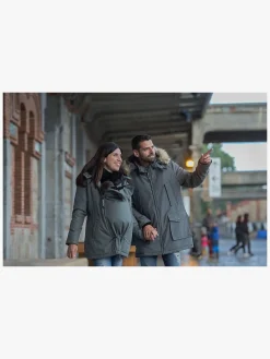 Tøj Til Mor|Wombat Wallaby Bærejakke, Grey/Black Grå/Sort