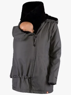 Tøj Til Mor|Wombat Wallaby Bærejakke, Grey/Black Grå/Sort