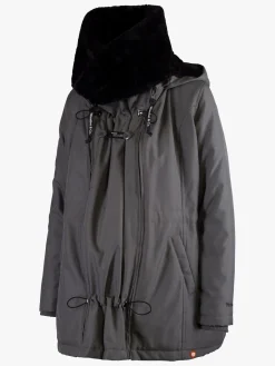 Tøj Til Mor|Wombat Wallaby Bærejakke, Grey/Black Grå/Sort