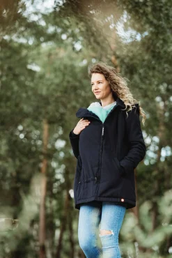 Wombat Tøj Til Mor-Wallaby Bærejakke, Navy Blue