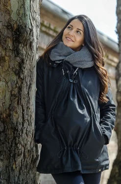 Tøj Til Mor|Wombat Wallaby Jakke Grå/Sort