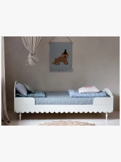 Børn WoodLuck Børnesenge & Tilbehør-Wood Luck Babushka Enkeltseng 90x200, Hvid