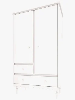 Børnemøbler|WoodLuck Wood Luck Babushka Garderobeskab, Hvid