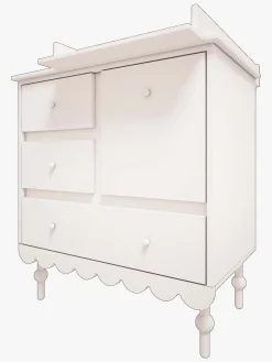 Børnemøbler|WoodLuck Wood Luck Babushka Kommode &  Puslebord, Hvid