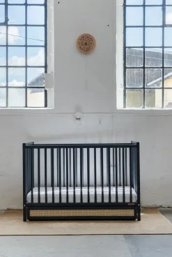 Børnesenge & Tilbehør|Woodies Boho Tremmeseng, Antracitgrå