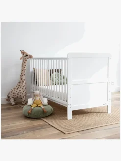 Børn Woodies Børnesenge & Tilbehør-Classic Tremmeseng Vokse, Hvid