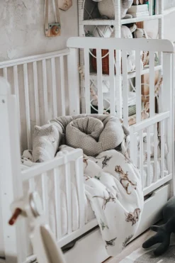 Børnesenge & Tilbehør|Woodies Classic Tremmeseng, Hvid