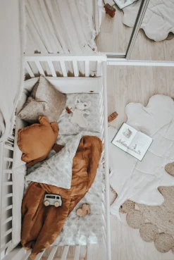 Børnesenge & Tilbehør|Woodies Classic Tremmeseng, Hvid