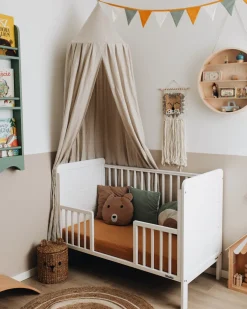 Børn Woodies Børnesenge & Tilbehør-Moderne Tremmeseng, Hvid