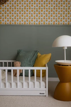 Børnesenge & Tilbehør|Woodies Monty Junior-/Montessori-seng, Hvid