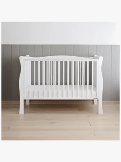 Børnesenge & Tilbehør|Woodies Noble Tremmeseng, Hvid