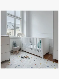 Børn Woodies Børnesenge & Tilbehør-Smooth Tremmeseng, Hvid