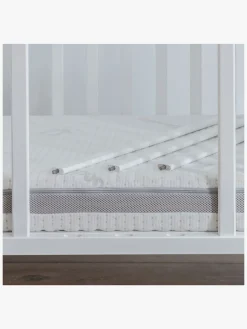 Børn Woodies Børnesenge & Tilbehør-Smooth Tremmeseng, Hvid