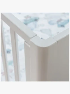 Børn Woodies Børnesenge & Tilbehør-Smooth Tremmeseng, Hvid