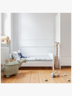 Børn Woodies Børnesenge & Tilbehør-Smooth Tremmeseng, Hvid