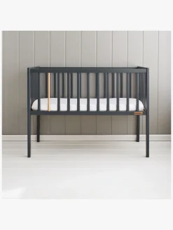 Børnesenge & Tilbehør|Woodies Stardust Tremmeseng, Antracitgrå