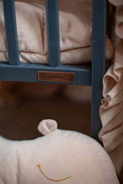 Børnesenge & Tilbehør|Woodies Stardust Tremmeseng, Antracitgrå