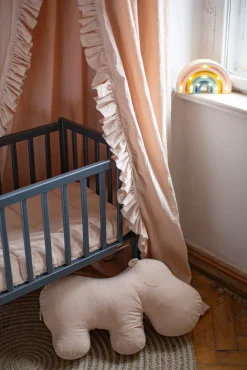 Børnesenge & Tilbehør|Woodies Stardust Tremmeseng, Antracitgrå