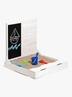 Woodlii Udeleg-Sandkasse m. Tavle, Hvid