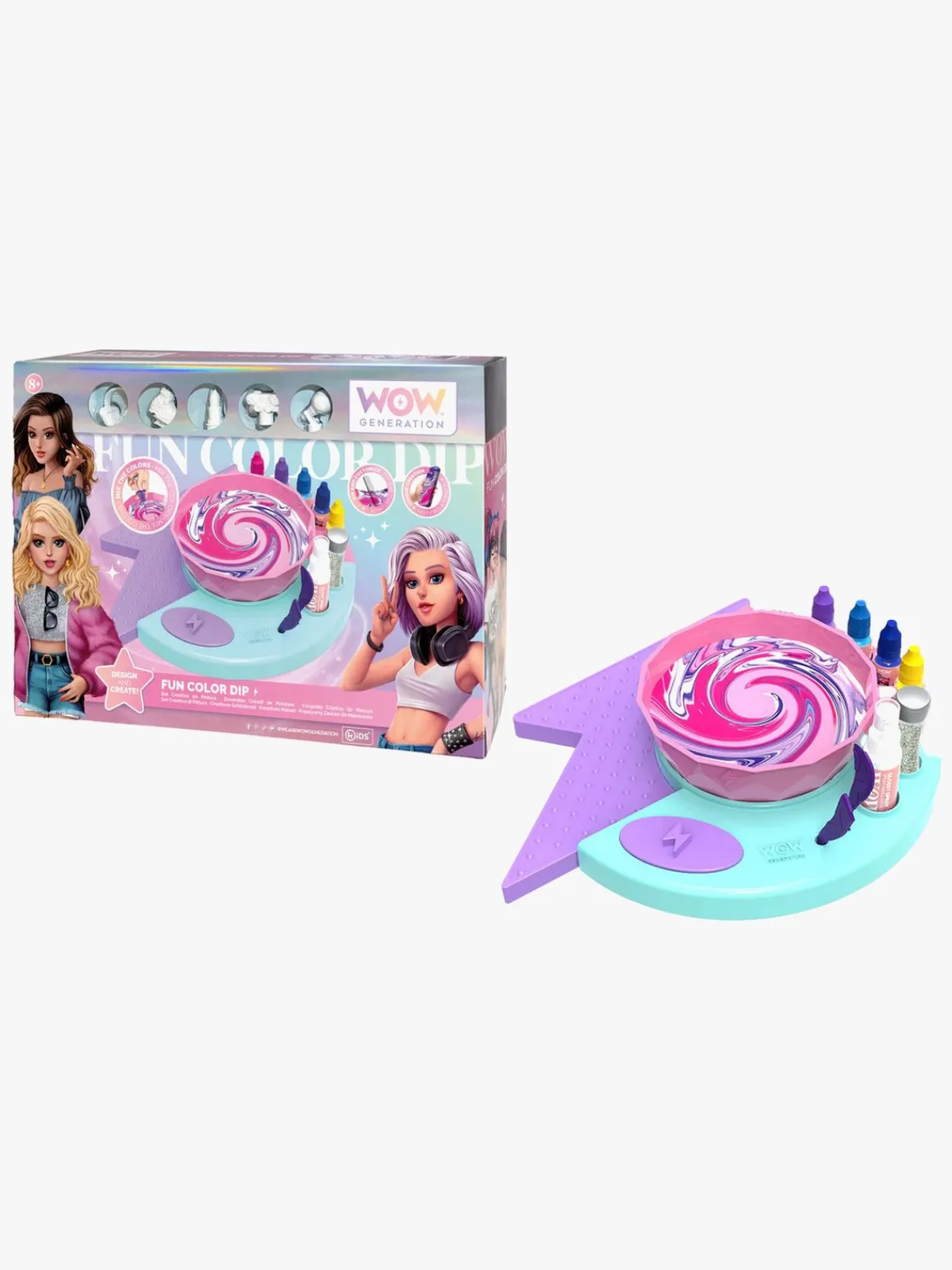Kreativt Legetøj|WOWGeneration WOW Generation Fun Color Dip Malerværksted