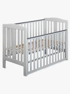 Børn YappyKids Børnesenge & Tilbehør-Yappy Kids Tremmeseng Dropside, Grå