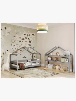 Børn YappyKids Børnemøbler-YappyHytte Bogreol, Lysegrå