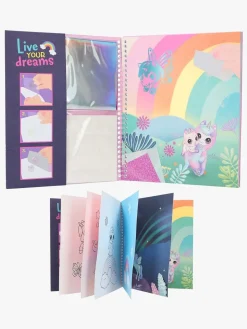 Kreativt Legetøj|YlviAndtheMinimoomis Ylvi & The Minimoomis Stick & Shine Malebog (Field Unset)