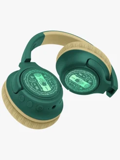 Elektronik & Media|OTLTechnologies Zelda Høretelefoner Trådløse med LED Sharing AUX Grøn