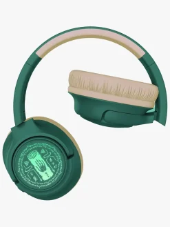 Elektronik & Media|OTLTechnologies Zelda Høretelefoner Trådløse med LED Sharing AUX Grøn