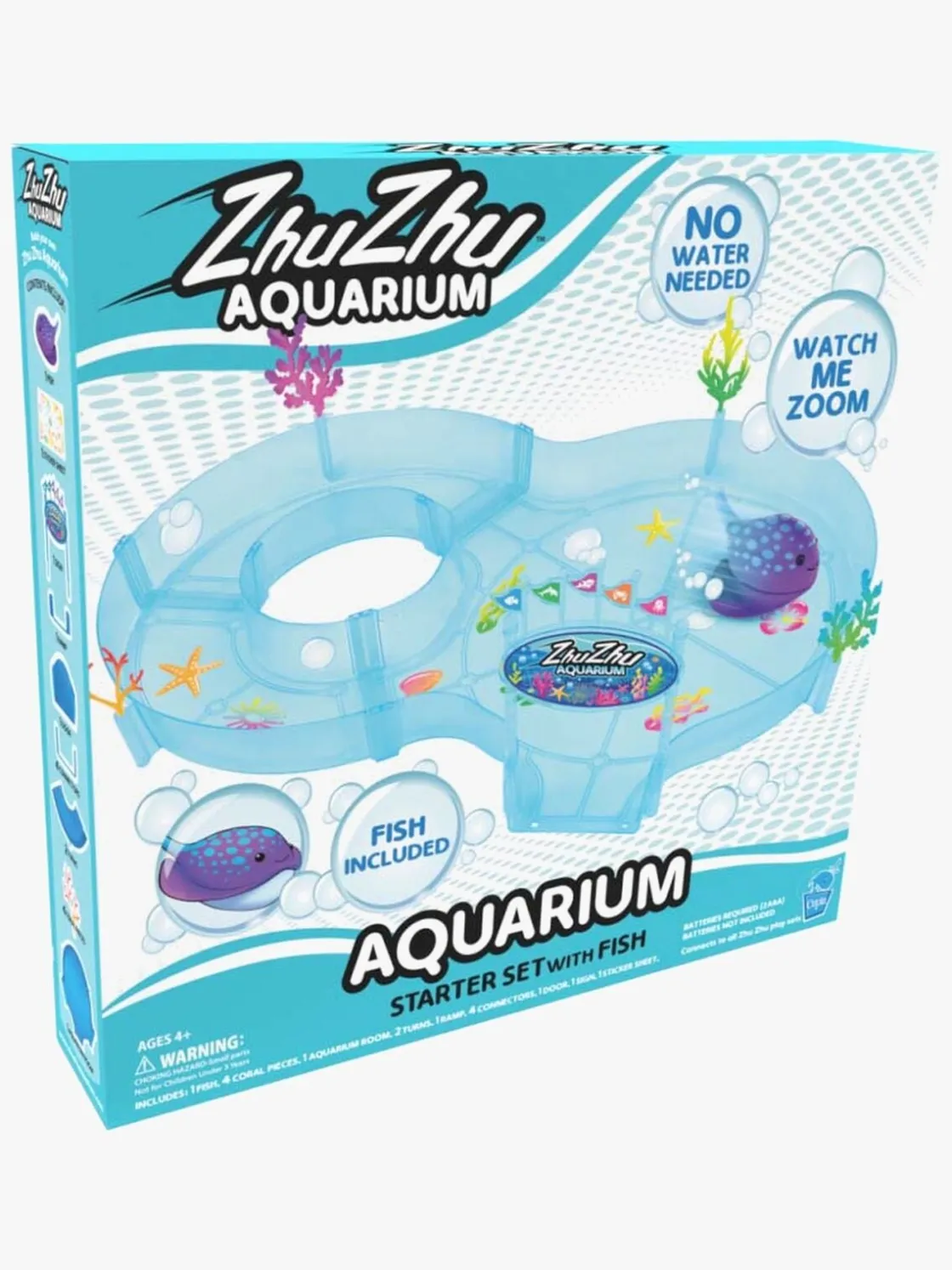 Legetøjsfigurer|ZhuZhuPets ZhuZhu Aquarium Startsæt med Fisk
