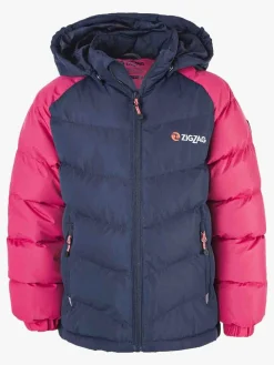 Børn ZigZag Vintertøj-Belami Pro-Lite  Foret Jakke, Navy Blazer