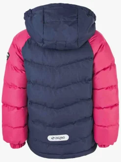 Børn ZigZag Vintertøj-Belami Pro-Lite  Foret Jakke, Navy Blazer