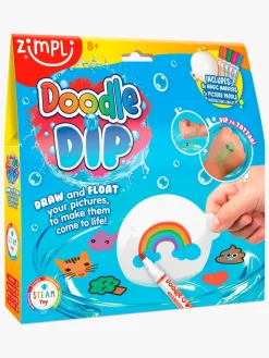 ZimpliKids Vandlegetøj-Zimpli Kids Kids Doodle 'N'Dip Tatoveringssæt