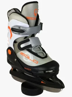 Zolo Vinterleg-Skøjter, Grå/Orange